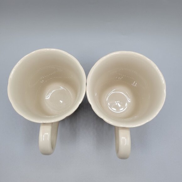 Cara Stone Equus Horse Design Coffee Mugs Carafina Beige Equestrian Theme - Picture 5 of 7